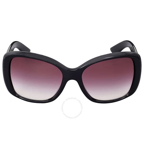 Prada Butterfly Triangle Violet Gradient Sunglasses PR